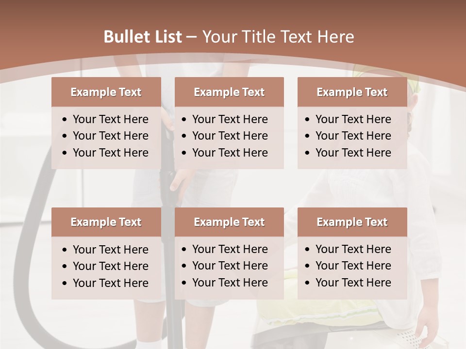 Cleaner Looking Siblings PowerPoint Template