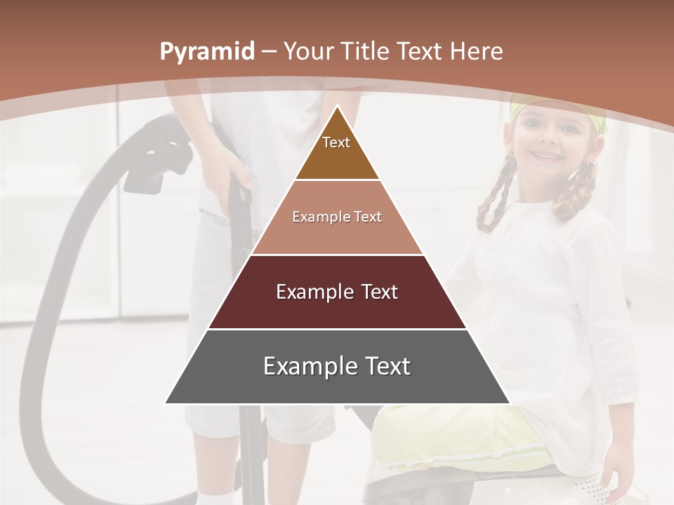 Cleaner Looking Siblings PowerPoint Template