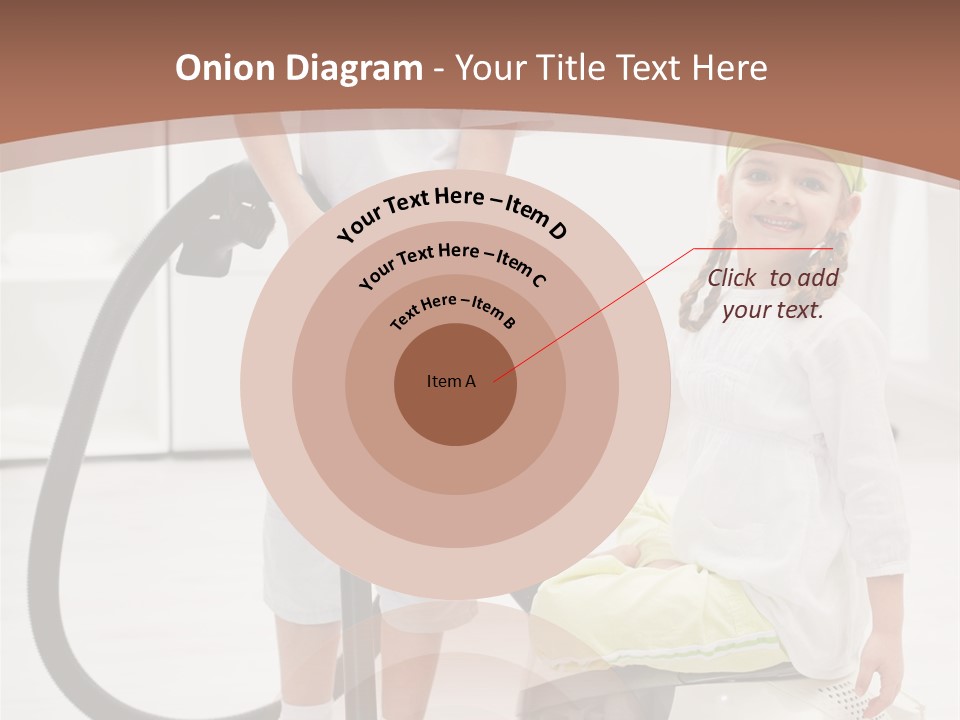 Cleaner Looking Siblings PowerPoint Template