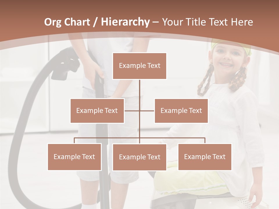 Cleaner Looking Siblings PowerPoint Template