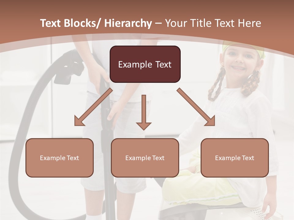 Cleaner Looking Siblings PowerPoint Template
