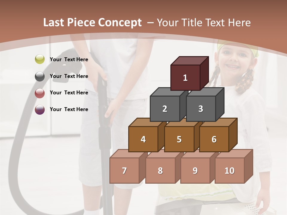 Cleaner Looking Siblings PowerPoint Template