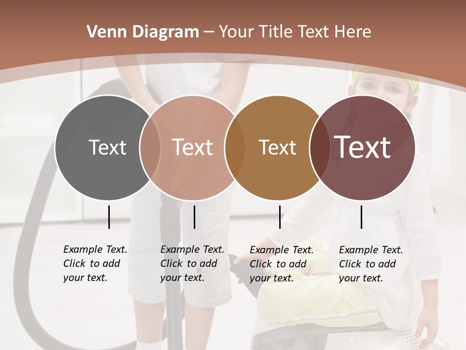 Cleaner Looking Siblings PowerPoint Template