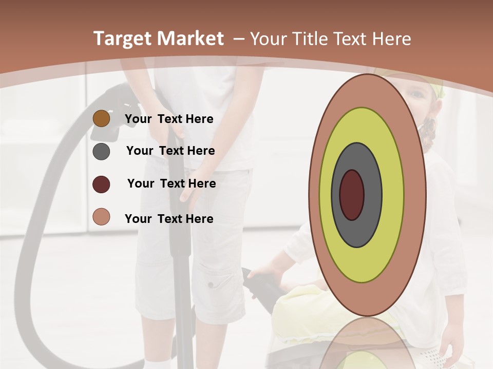 Cleaner Looking Siblings PowerPoint Template