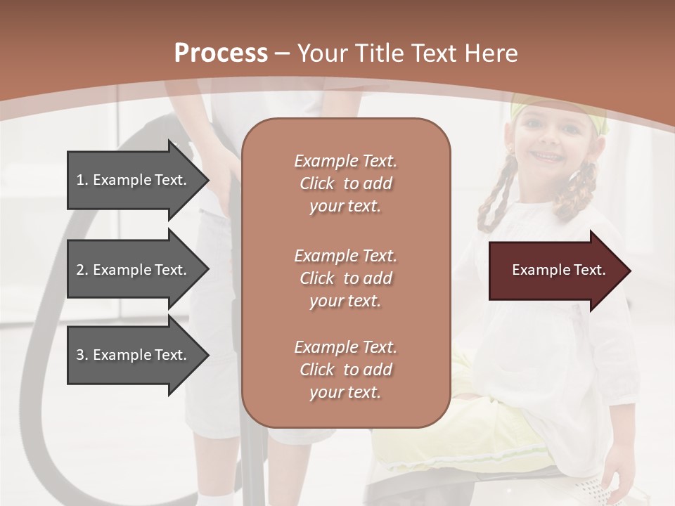 Cleaner Looking Siblings PowerPoint Template