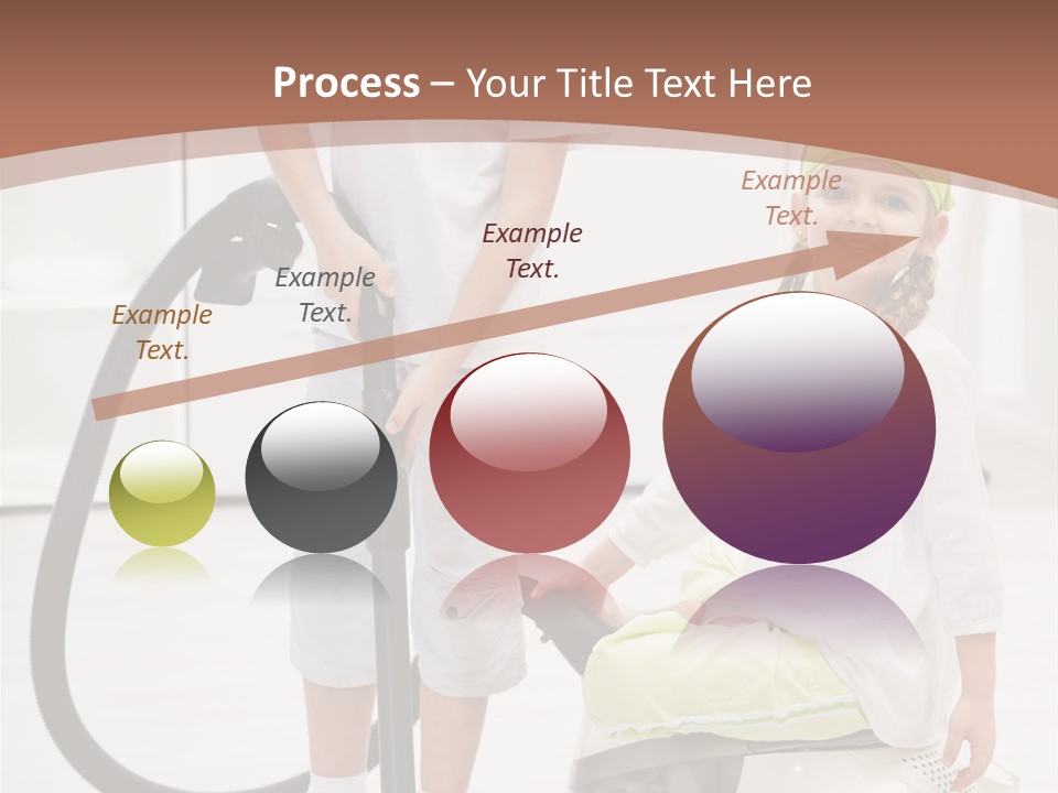 Cleaner Looking Siblings PowerPoint Template