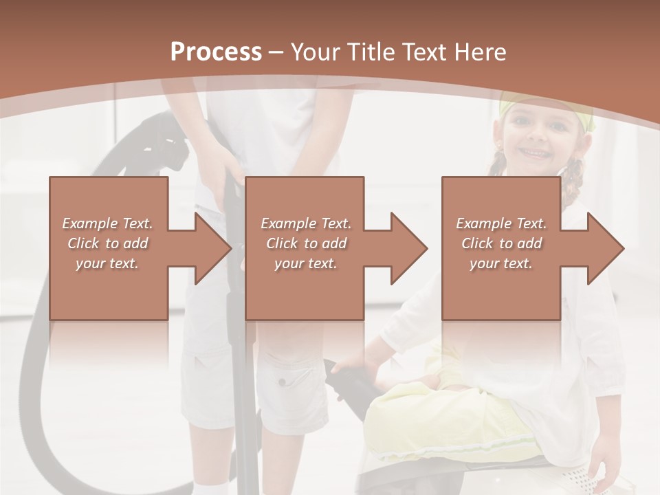 Cleaner Looking Siblings PowerPoint Template