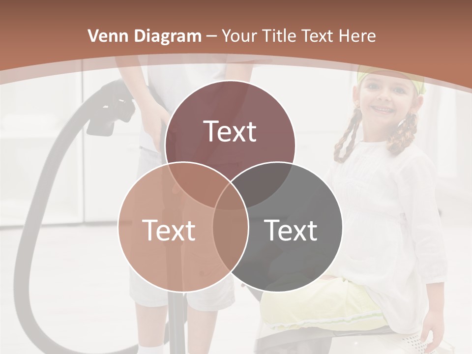 Cleaner Looking Siblings PowerPoint Template