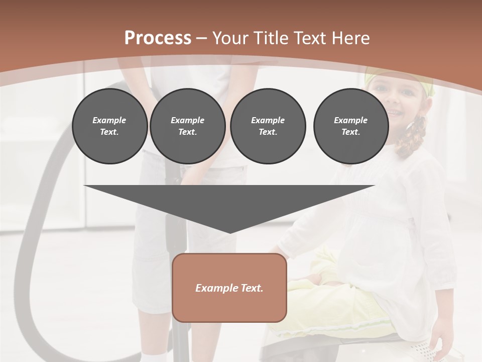 Cleaner Looking Siblings PowerPoint Template