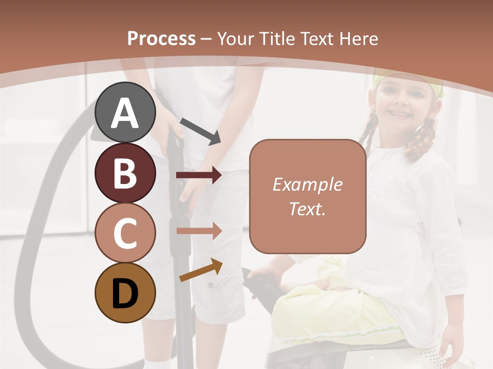 Cleaner Looking Siblings PowerPoint Template