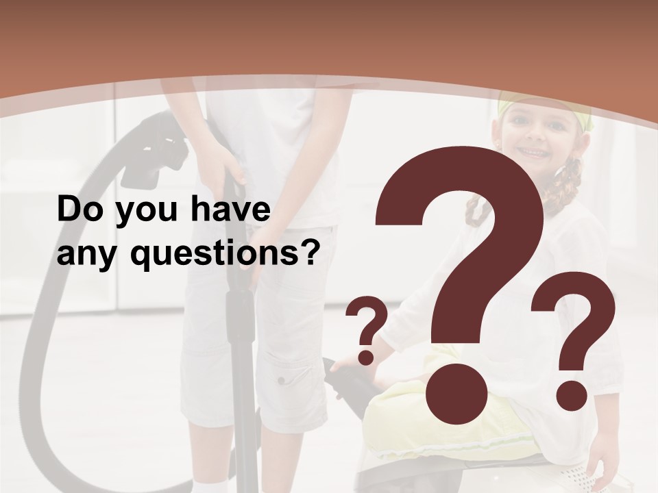 Cleaner Looking Siblings PowerPoint Template