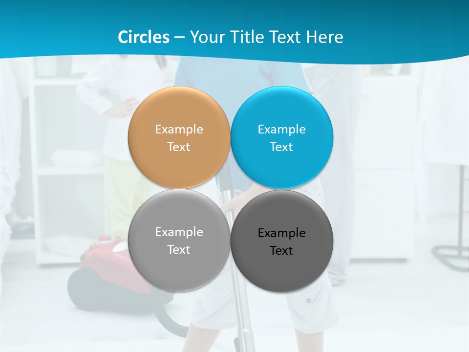 Home Cleaner Boy PowerPoint Template