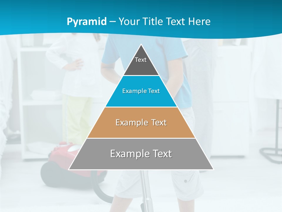 Home Cleaner Boy PowerPoint Template