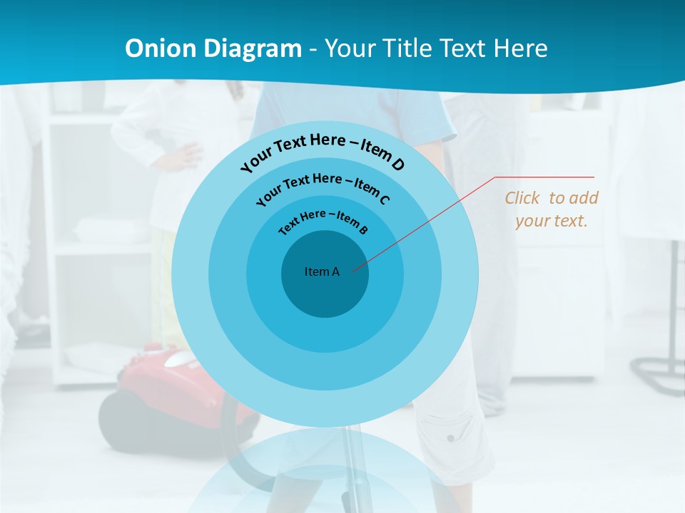 Home Cleaner Boy PowerPoint Template