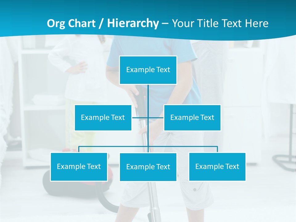 Home Cleaner Boy PowerPoint Template