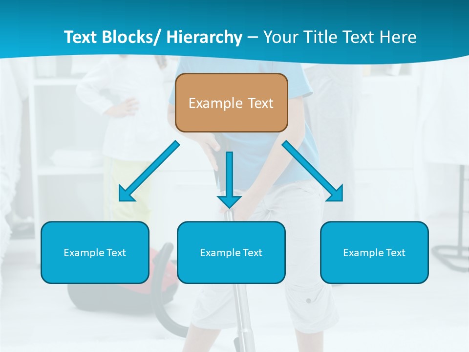 Home Cleaner Boy PowerPoint Template