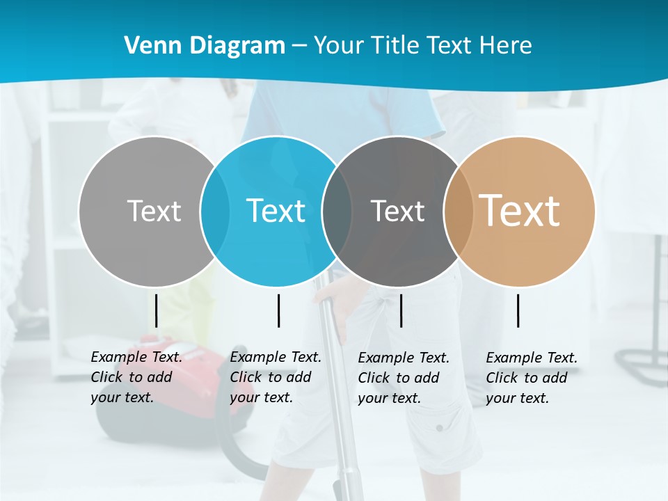 Home Cleaner Boy PowerPoint Template