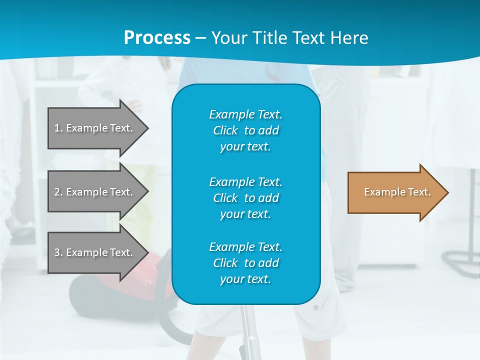 Home Cleaner Boy PowerPoint Template