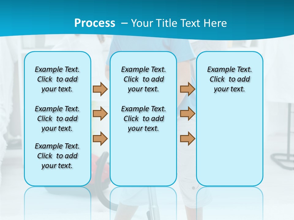 Home Cleaner Boy PowerPoint Template