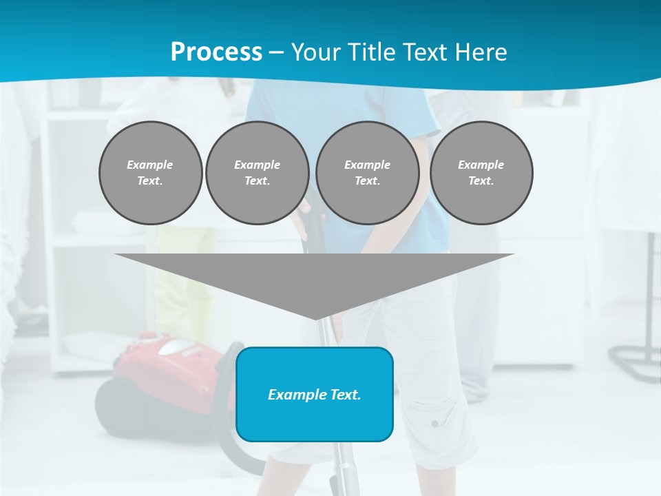 Home Cleaner Boy PowerPoint Template