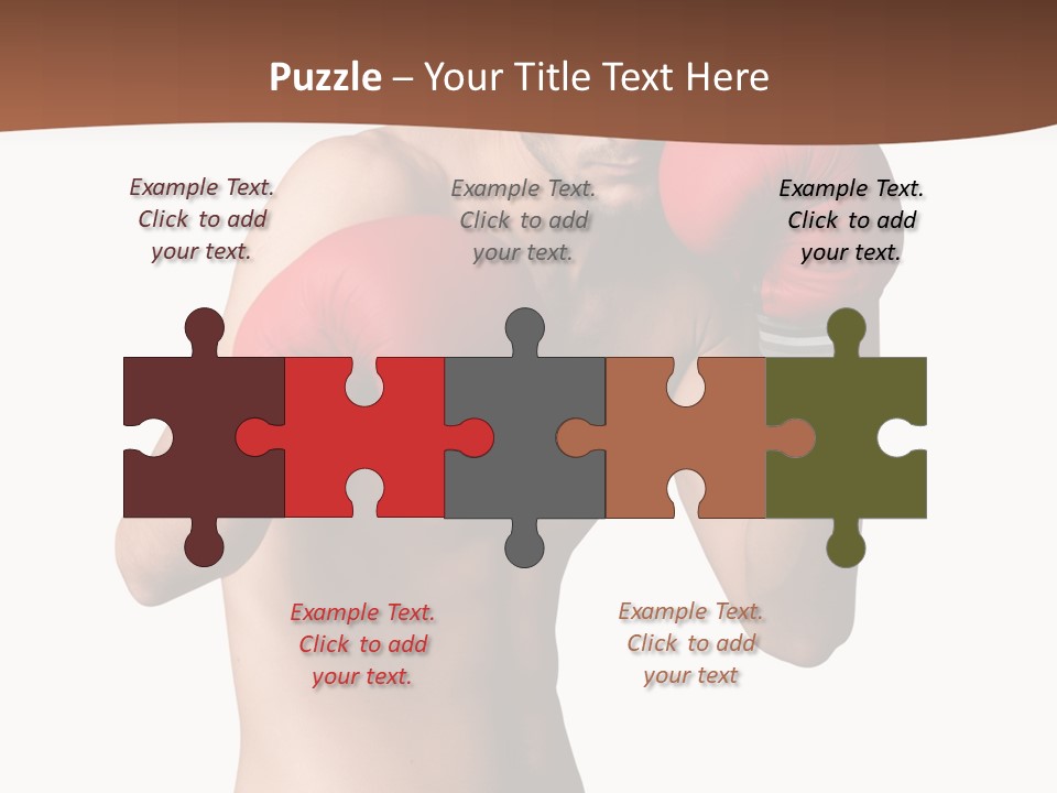 Glove Athletic Competitive PowerPoint Template