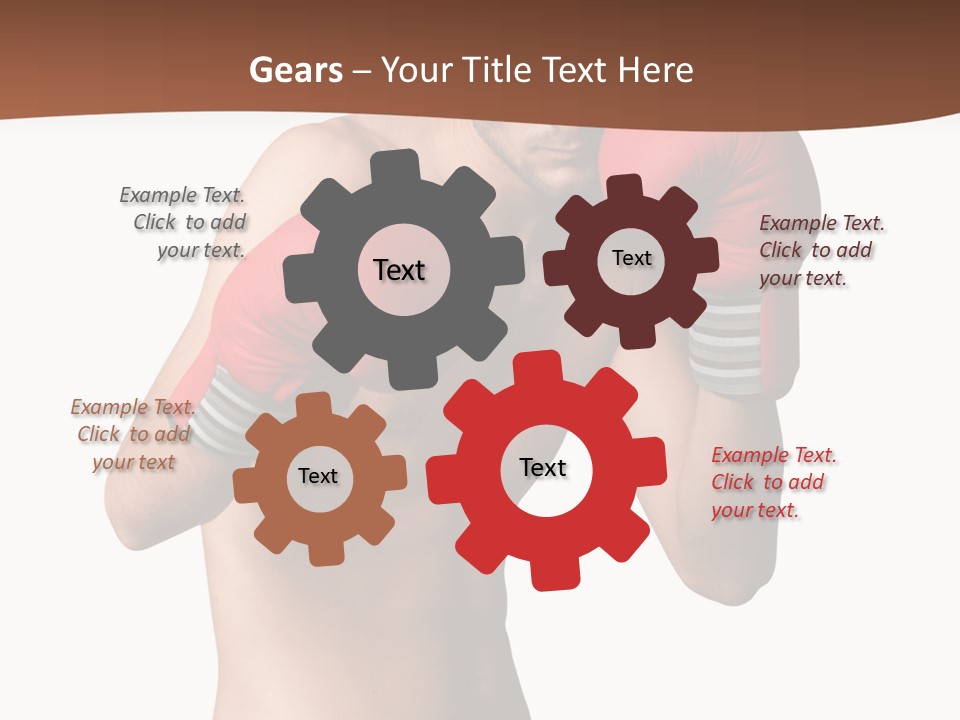 Glove Athletic Competitive PowerPoint Template