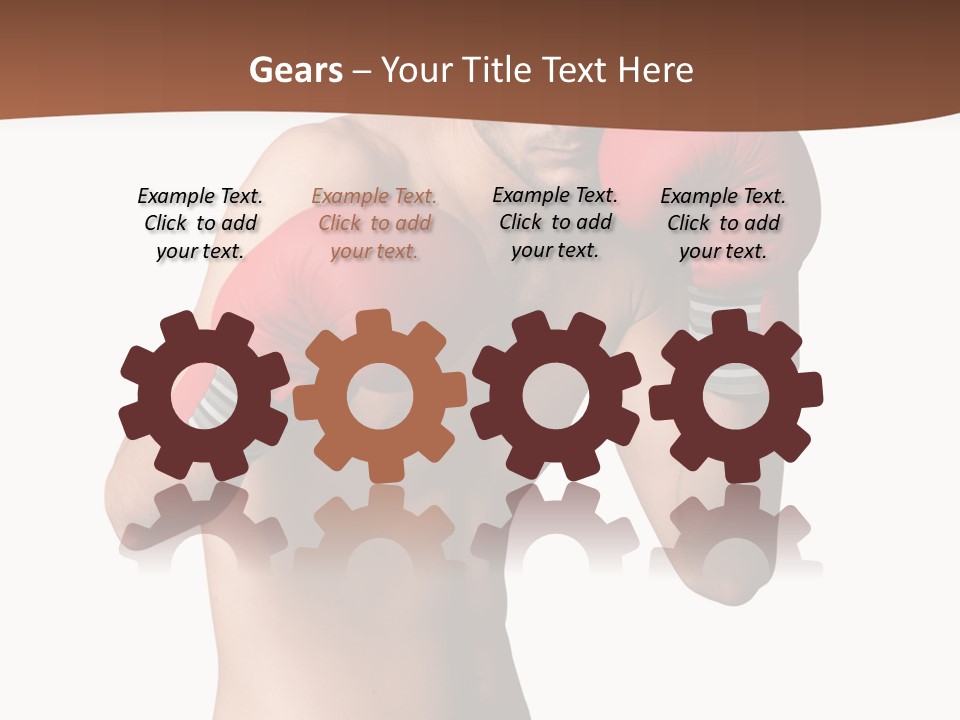 Glove Athletic Competitive PowerPoint Template