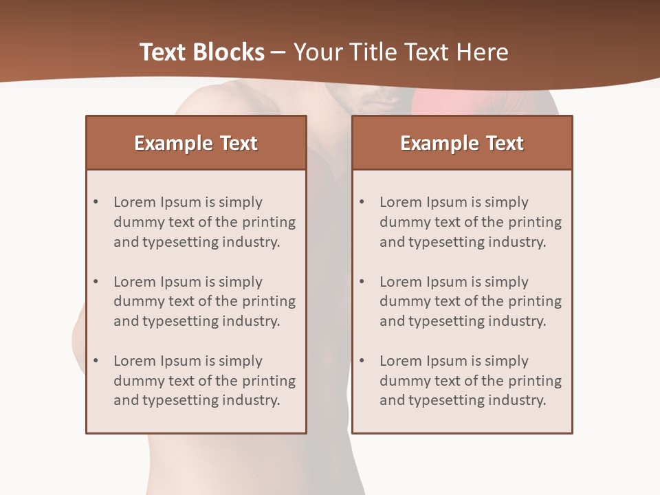 Glove Athletic Competitive PowerPoint Template