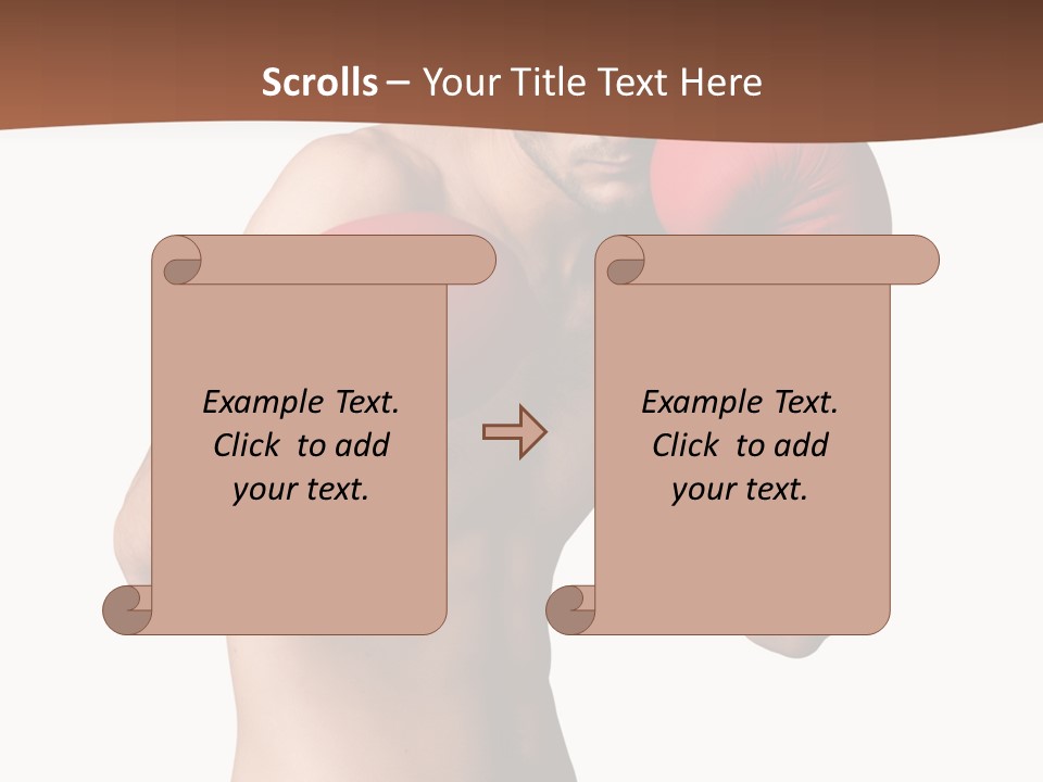 Glove Athletic Competitive PowerPoint Template