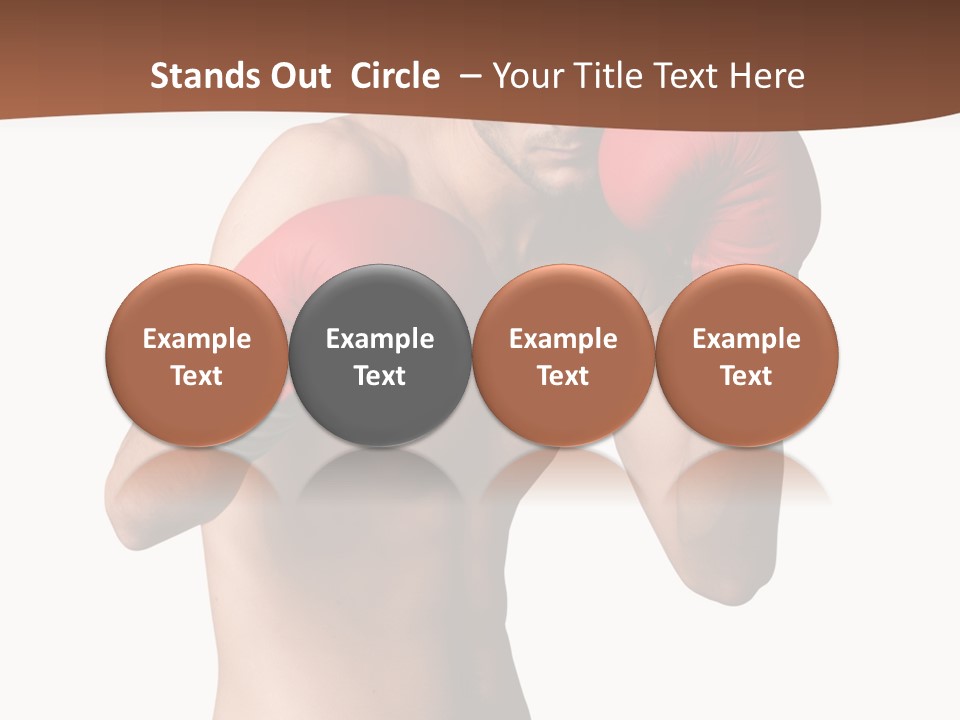 Glove Athletic Competitive PowerPoint Template