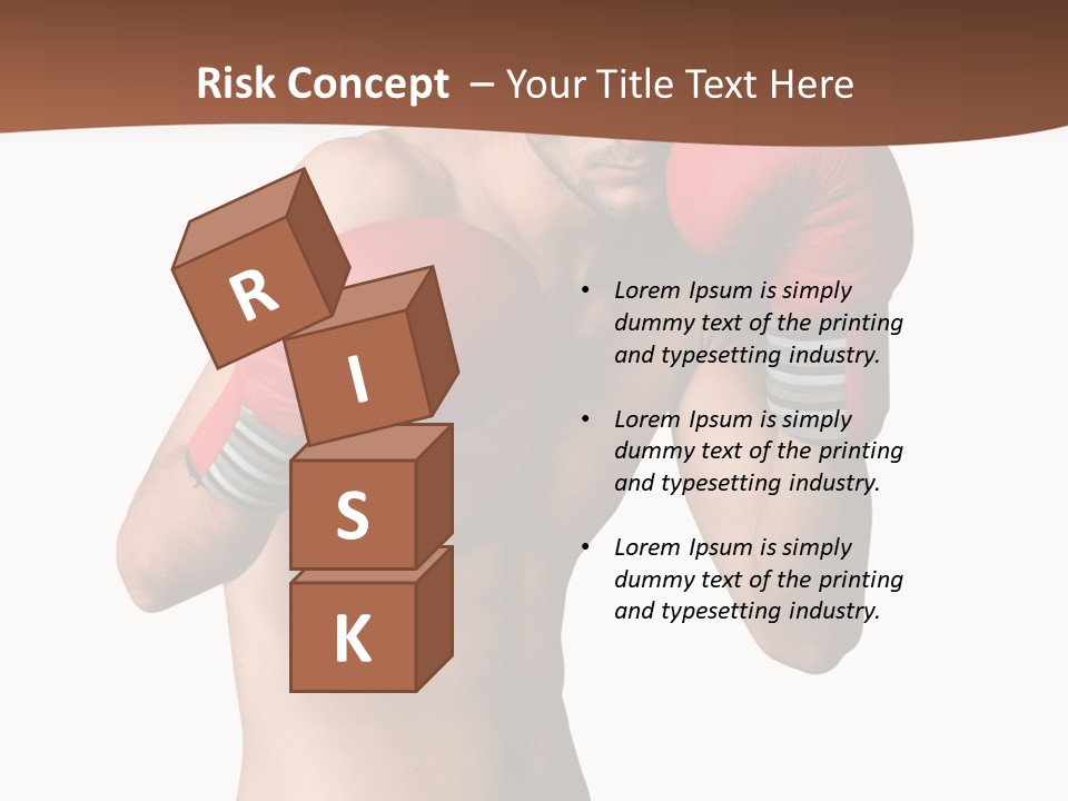 Glove Athletic Competitive PowerPoint Template