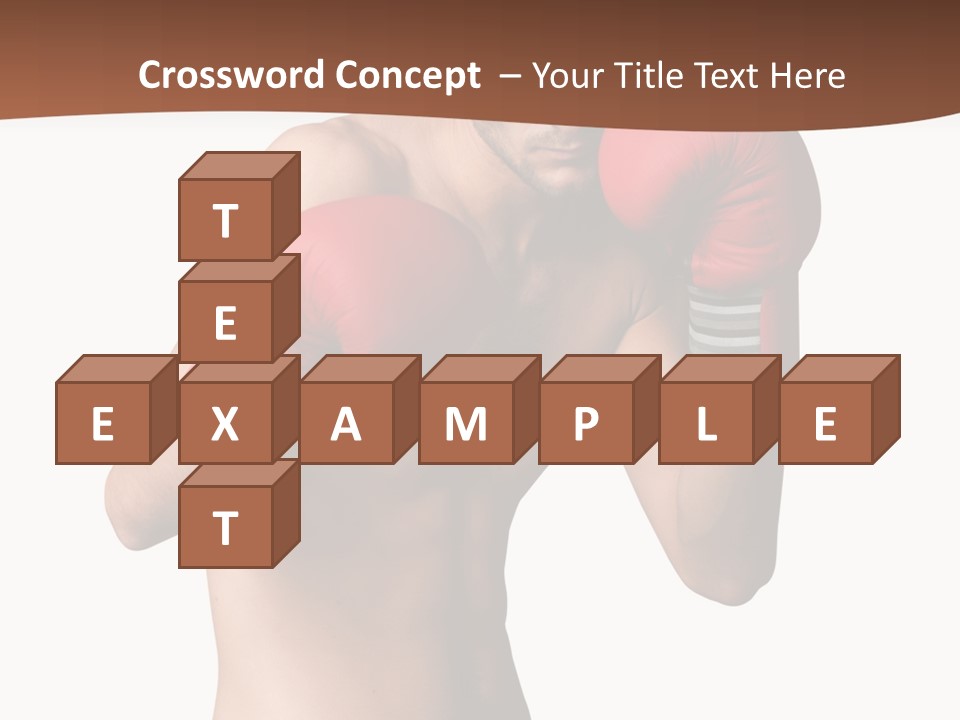 Glove Athletic Competitive PowerPoint Template