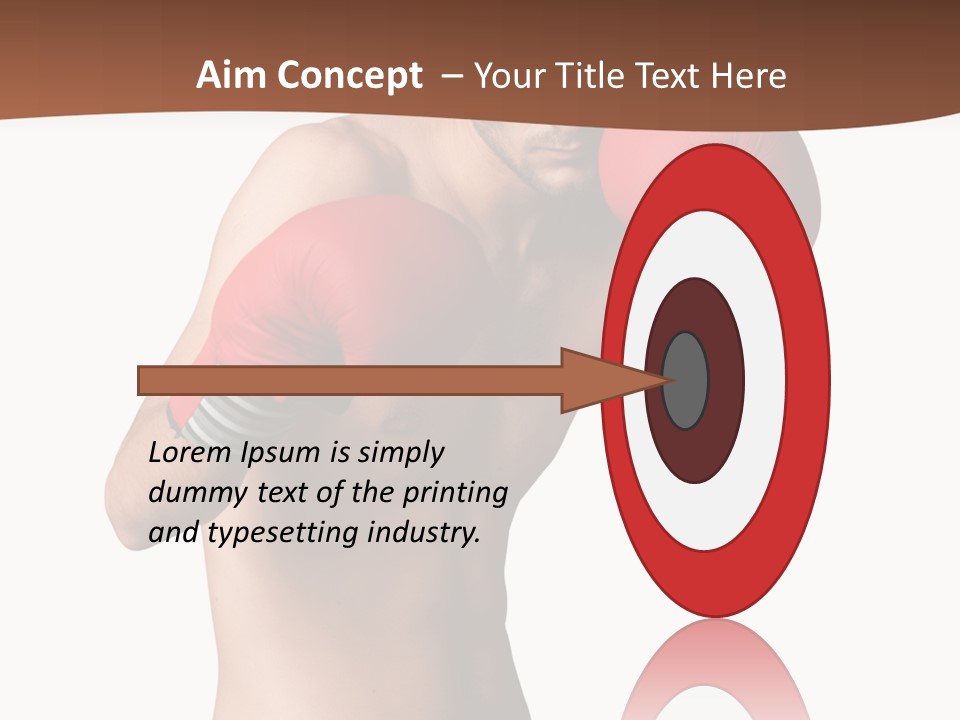 Glove Athletic Competitive PowerPoint Template