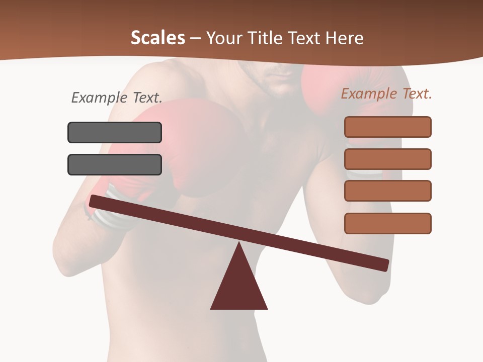 Glove Athletic Competitive PowerPoint Template