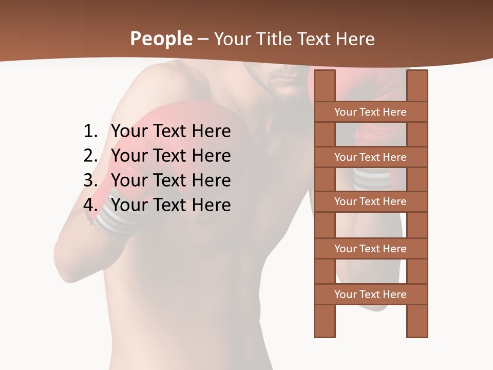 Glove Athletic Competitive PowerPoint Template