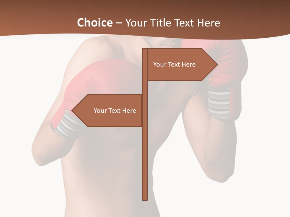 Glove Athletic Competitive PowerPoint Template