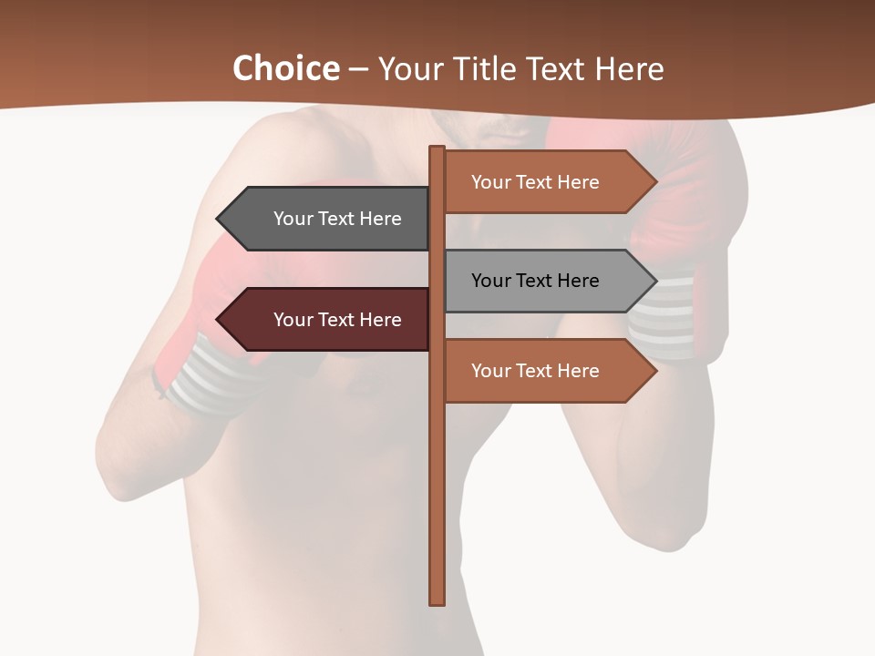 Glove Athletic Competitive PowerPoint Template