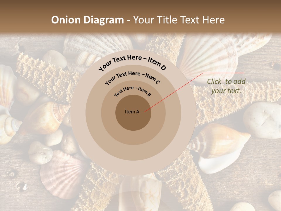 Starfish Wooden Design PowerPoint Template