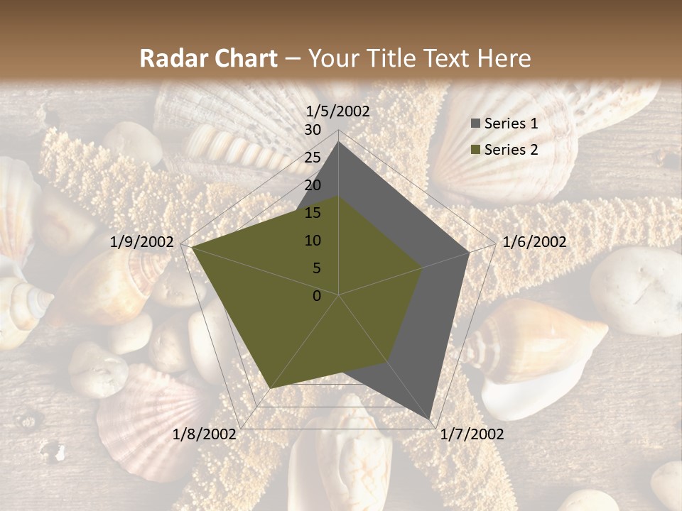 Starfish Wooden Design PowerPoint Template