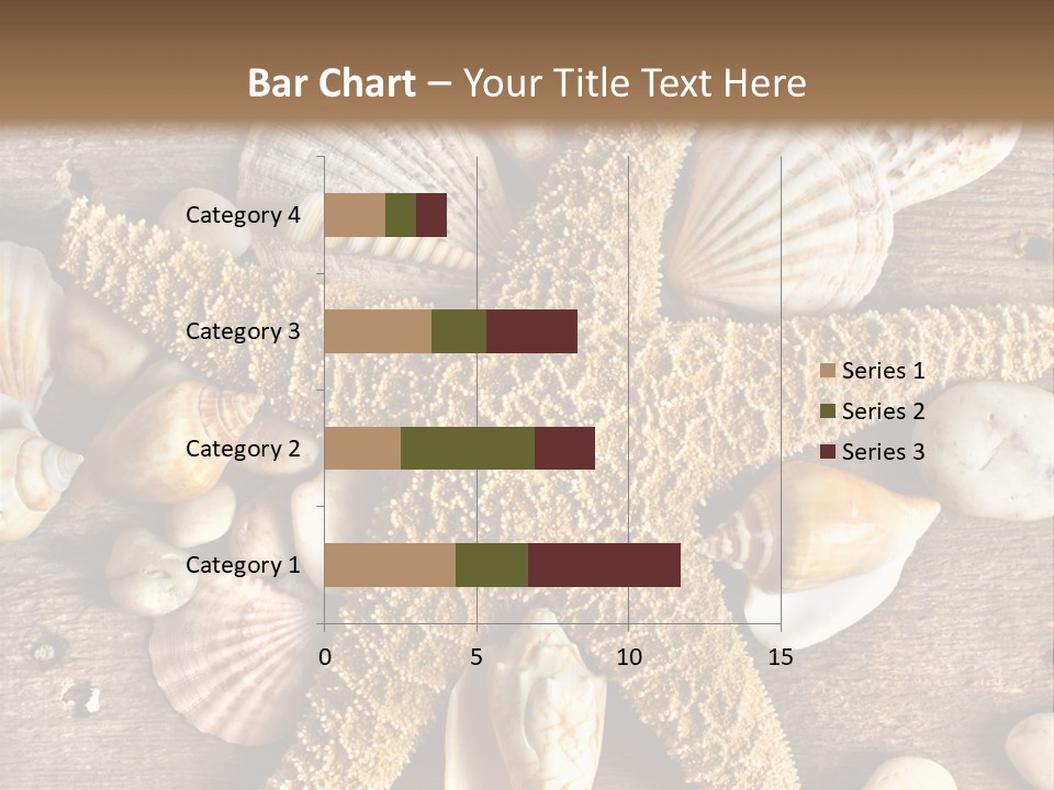 Starfish Wooden Design PowerPoint Template