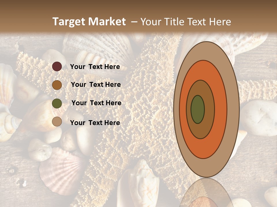 Starfish Wooden Design PowerPoint Template