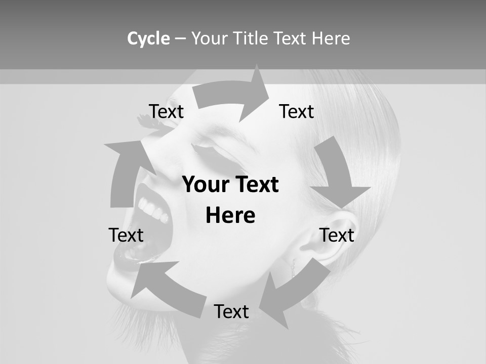 Seductress Clean Studio PowerPoint Template