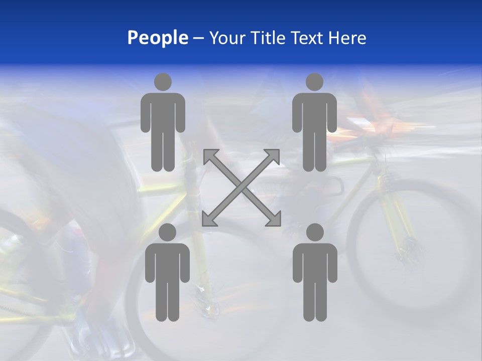 Human Board Together PowerPoint Template