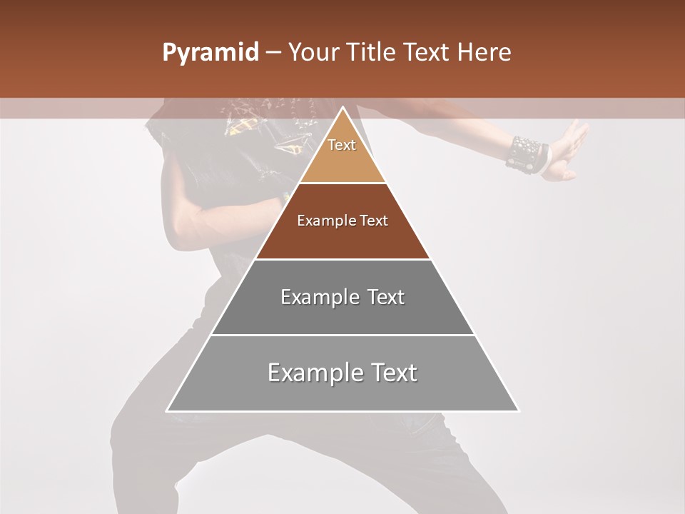 Flexibility Moving Pose PowerPoint Template