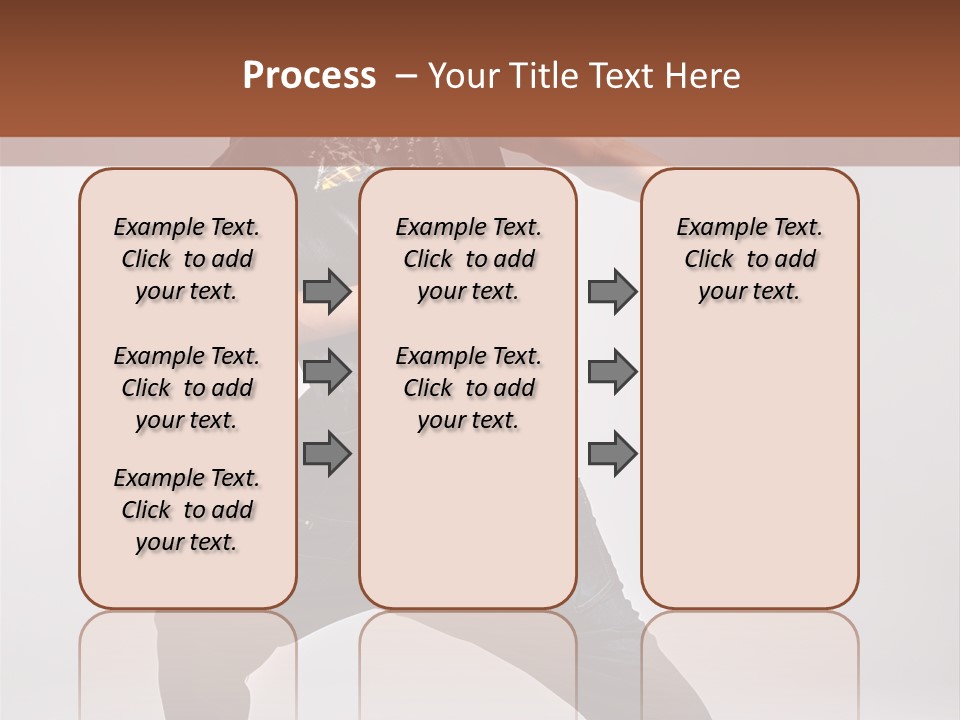Flexibility Moving Pose PowerPoint Template