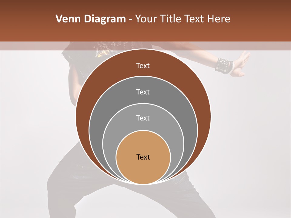 Flexibility Moving Pose PowerPoint Template