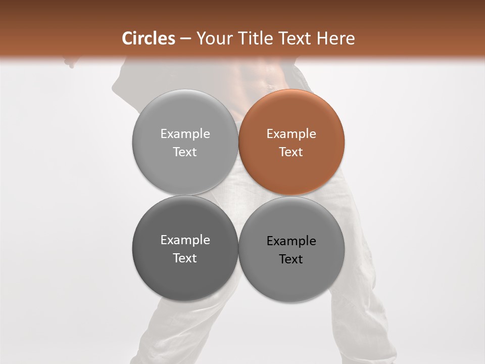 Human Fitness Flexibility PowerPoint Template