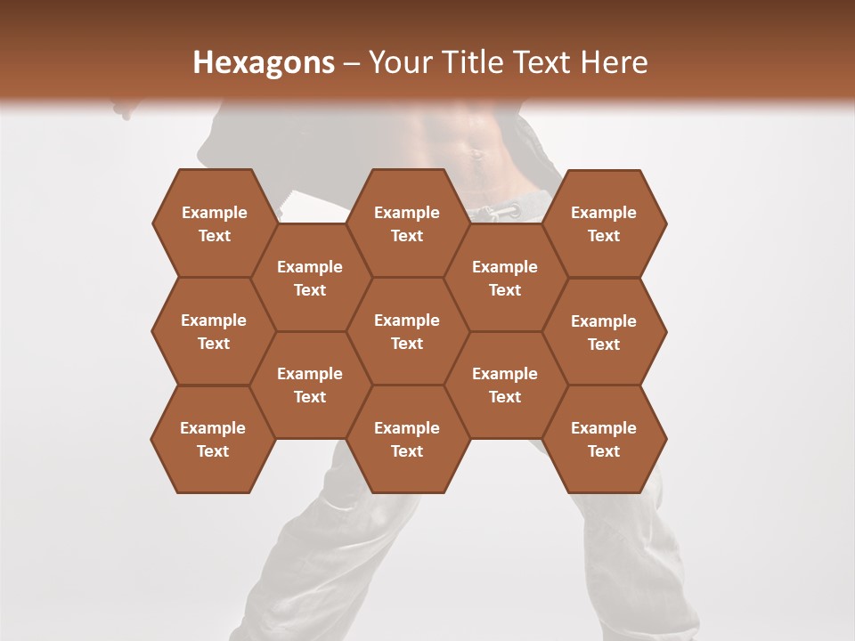 Human Fitness Flexibility PowerPoint Template