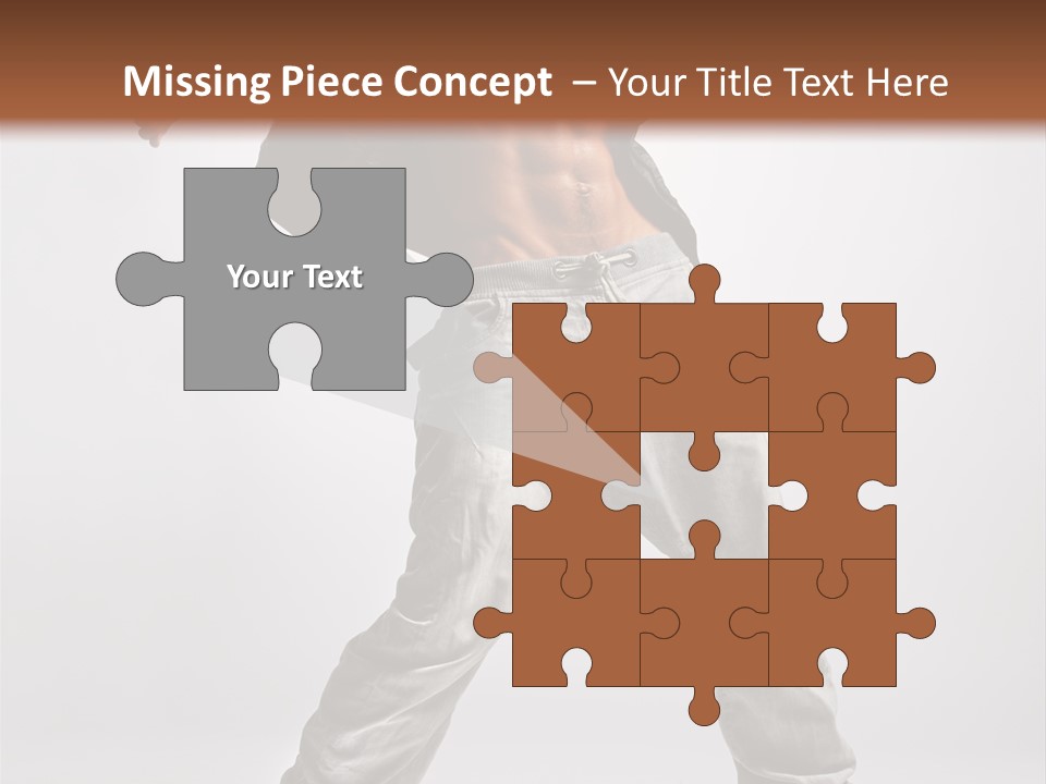 Human Fitness Flexibility PowerPoint Template