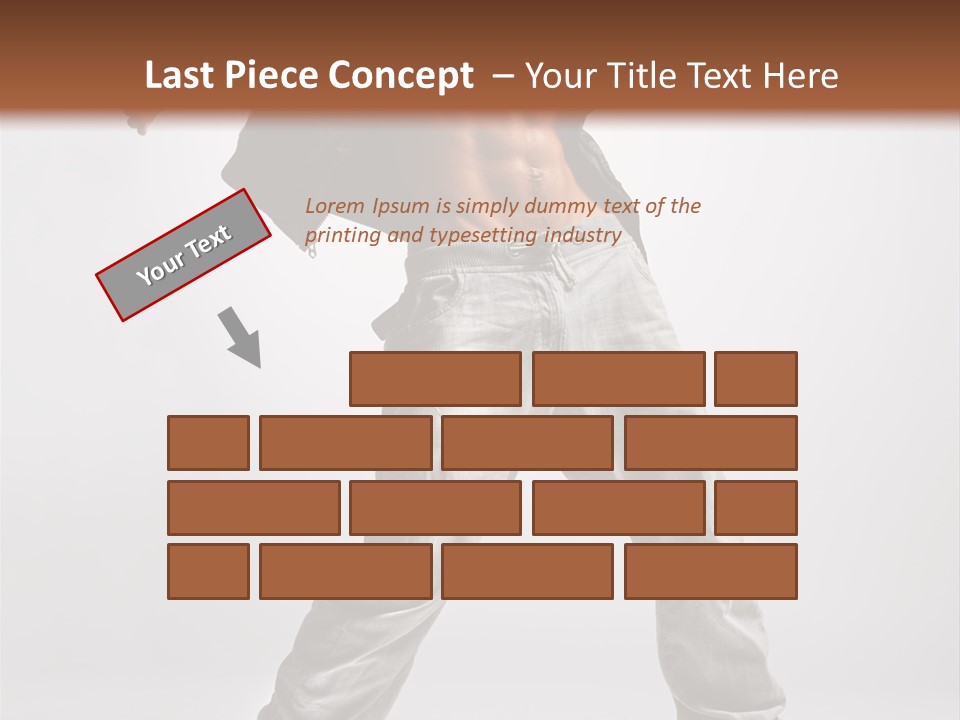 Human Fitness Flexibility PowerPoint Template